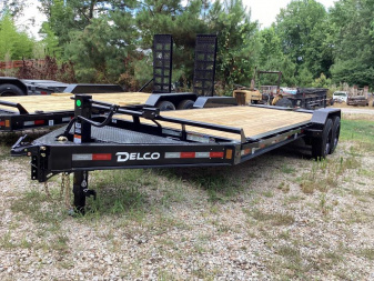 New 2024 Delco Trailers CB20 Equipment Trailer