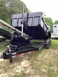 New 2025 Caliber Trailer Mfg DTXD716 Dump Trailer