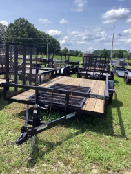 New 2025 Caliber Trailer Mfg AGH714 Utility Trailer