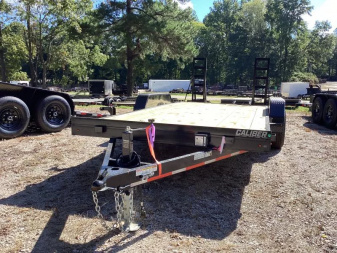 New 2026 Caliber Trailer Mfg EEL718 Equipment Trailer