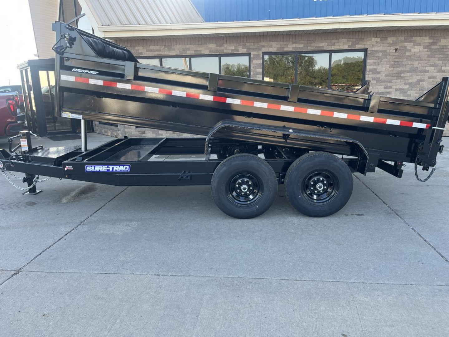 New 2025 Sure-Trac 14ft Dump Trailer