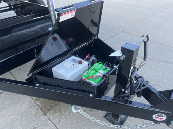 New 2025 Sure-Trac 14ft Dump Trailer