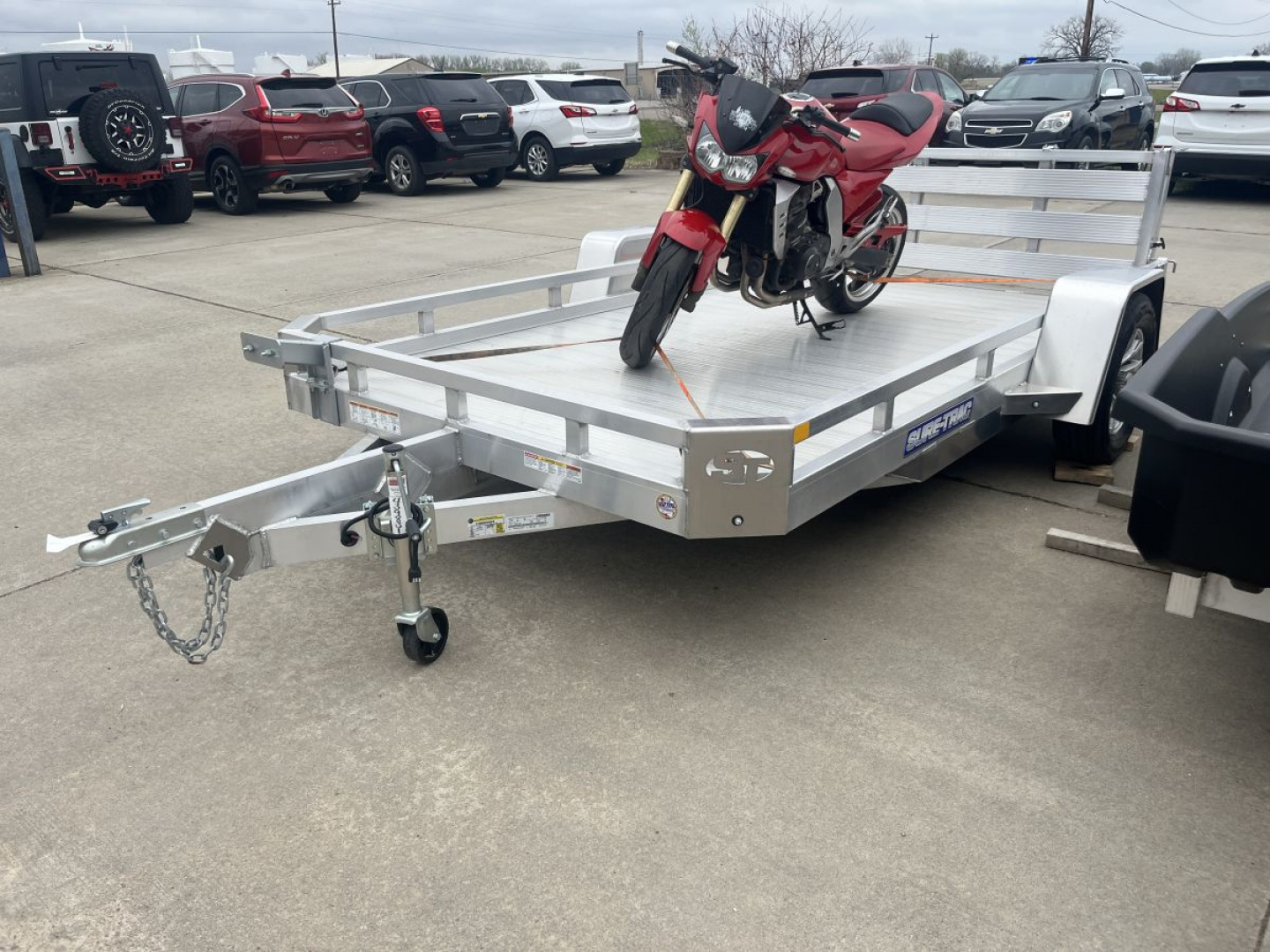 New 2025 Sure-Trac 7x12 Aluminum Utility