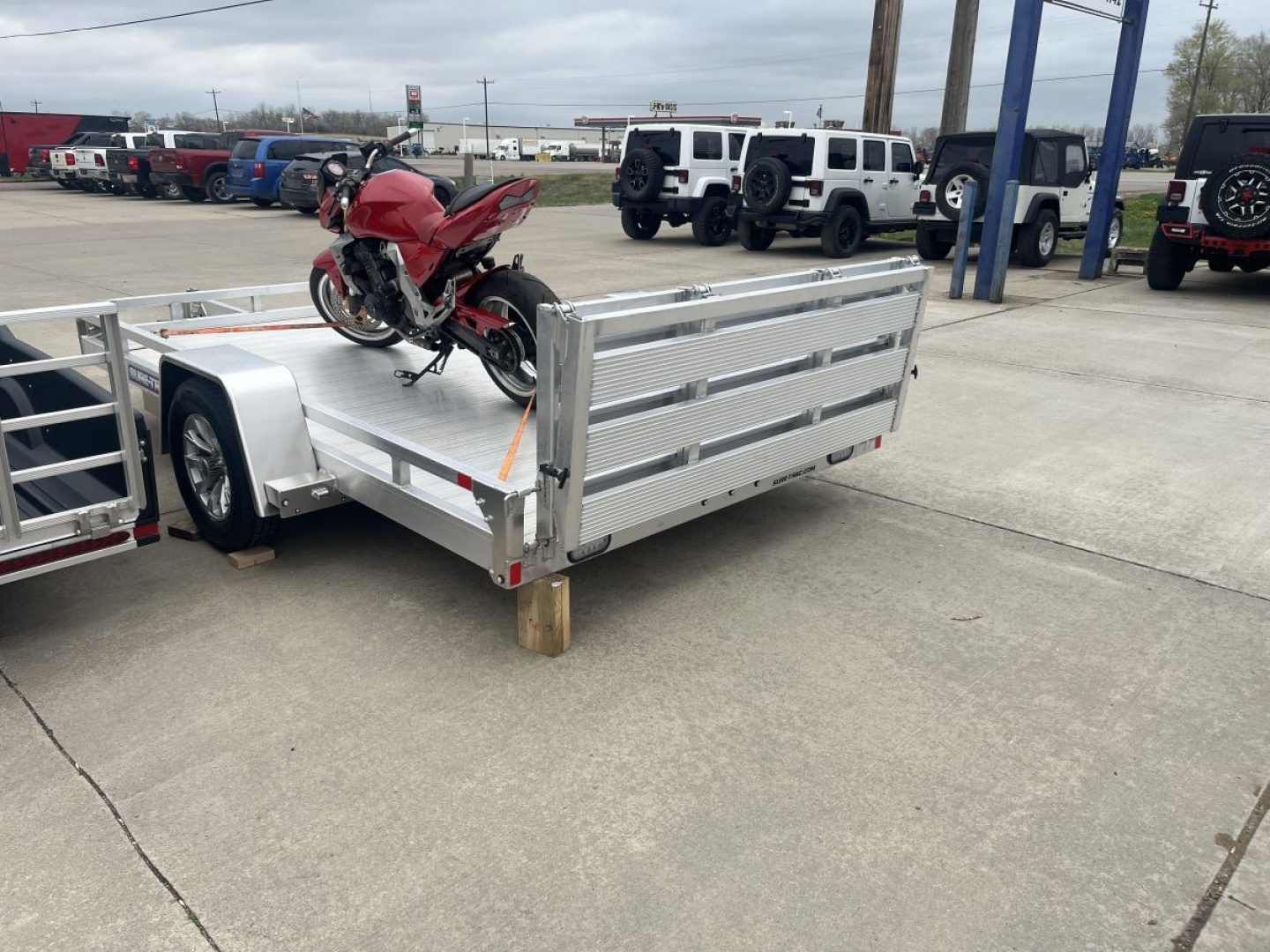 New 2025 Sure-Trac 7x12 Aluminum Utility