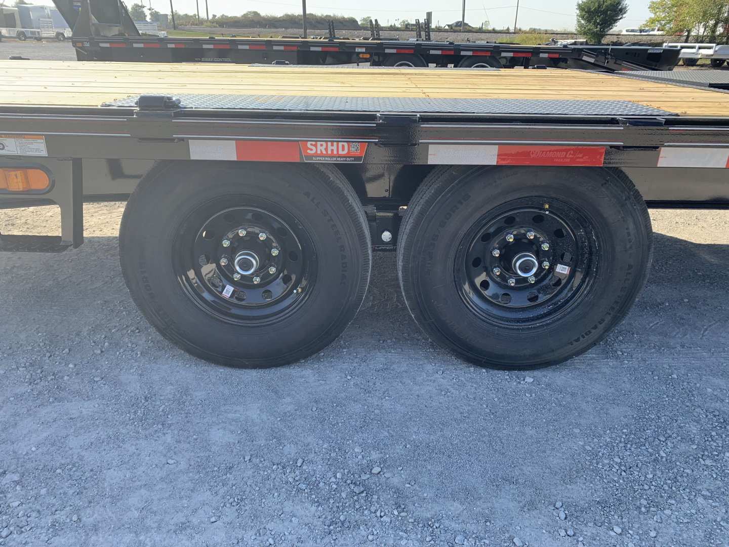 New 2026 Diamond C Trailers DEC207L24X102 (24' X 102") 14.9K Max Ramp Equipment Trailer