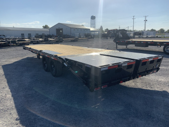 New 2026 Diamond C Trailers DEC207L24X102 (24' X 102") 14.9K Max Ramp Equipment Trailer