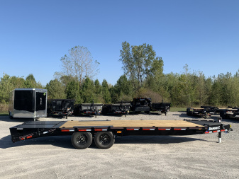 New 2026 Diamond C Trailers DEC207L24X102 (24' X 102") 14.9K Max Ramp Equipment Trailer