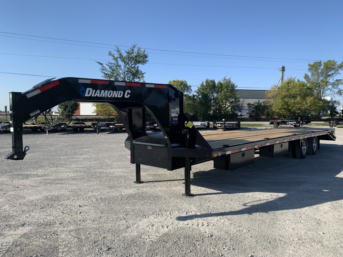 New 2026 Diamond C Trailers FMAX212L32X102MR (27' + 5' X 102") 25.9K Max Ramp (Pacesetter Ed.) Flatbed Trailer