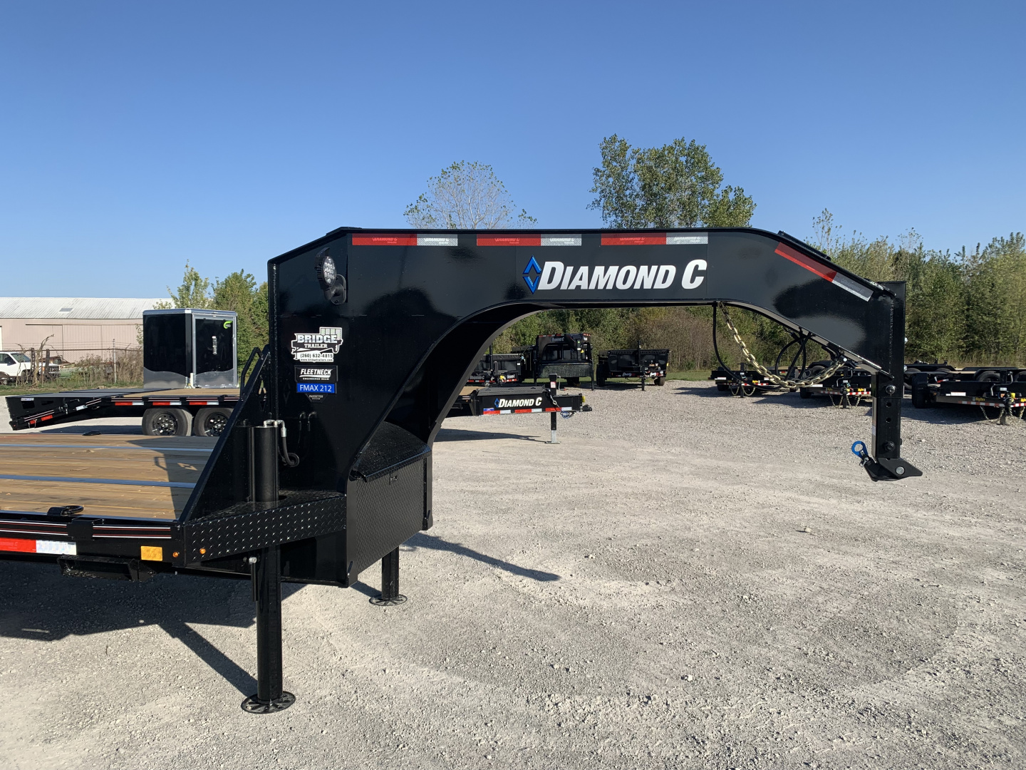 New 2026 Diamond C Trailers FMAX212L32X102MR (27' + 5' X 102") 25.9K Max Ramp (Pacesetter Ed.) Flatbed Trailer