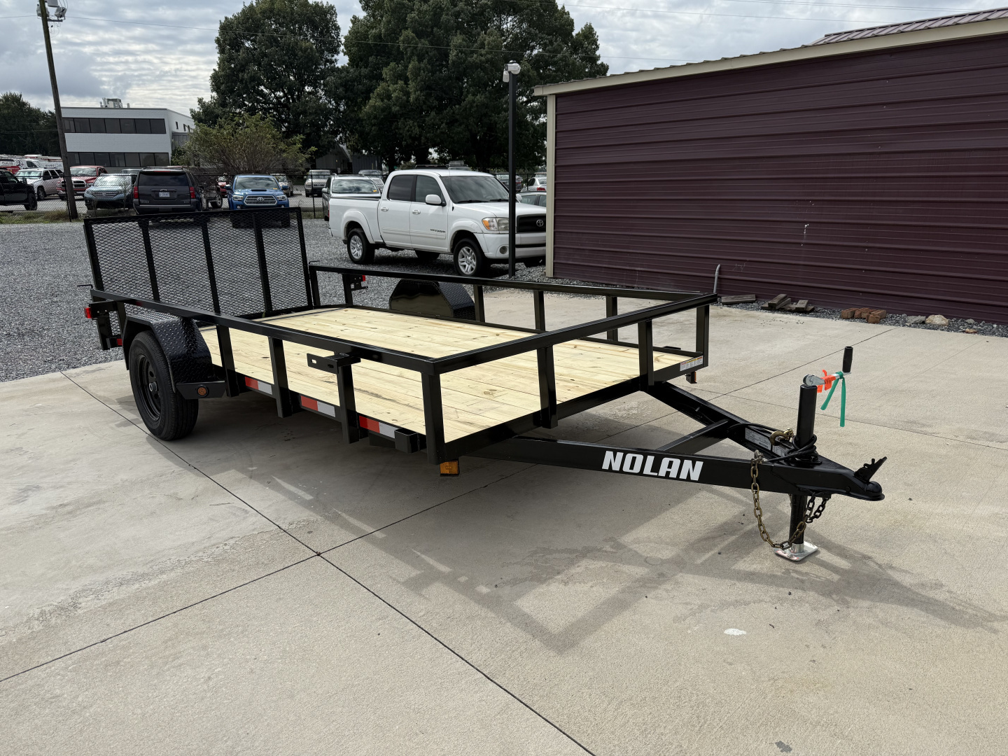 New 2026 Nolan 6X14 Landscape Utility Trailer 3K