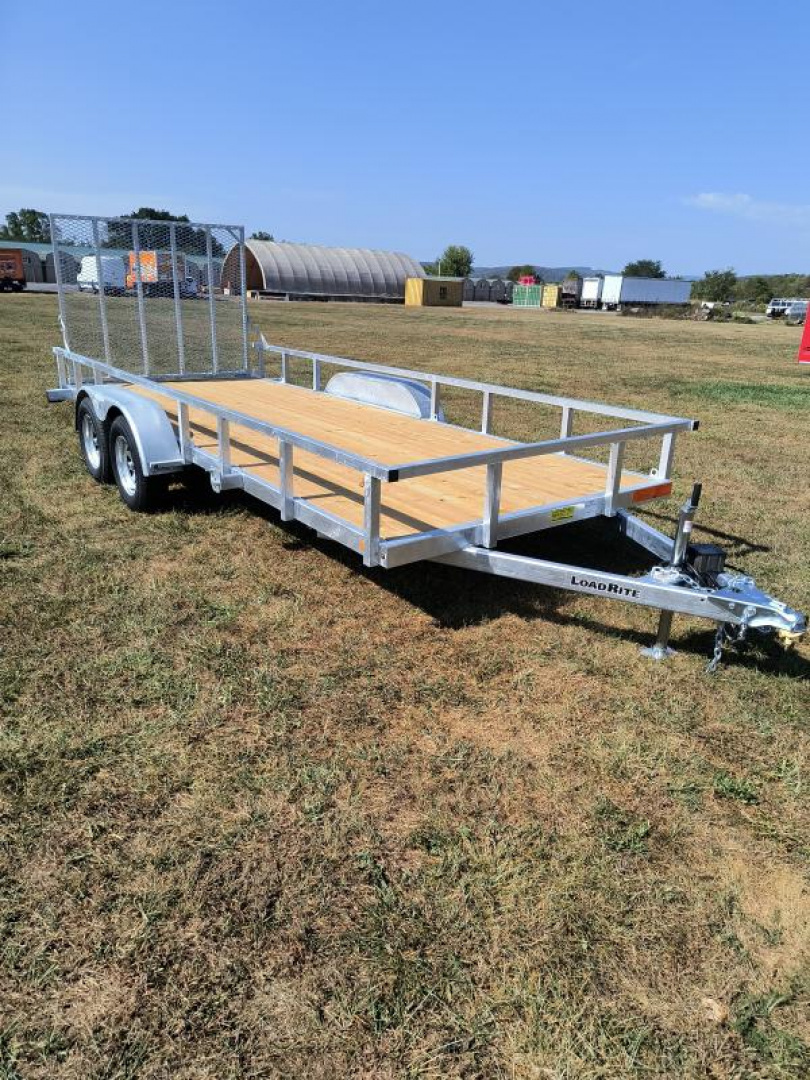 New 2026 Load Rite 6.5X18 7K Utility Trailer