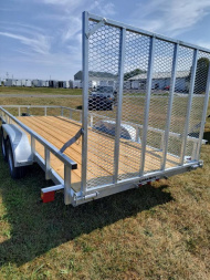 New 2026 Load Rite 6.5X18 7K Utility Trailer