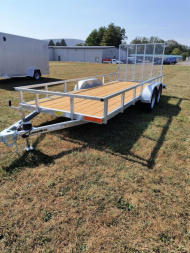New 2026 Load Rite 6.5X18 7K Utility Trailer