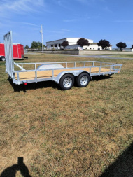 New 2026 Load Rite 6.5X18 7K Utility Trailer