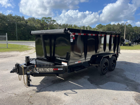 New 2025 Southern Utility 7x14x4 16K Telescopic Dump Trailer
