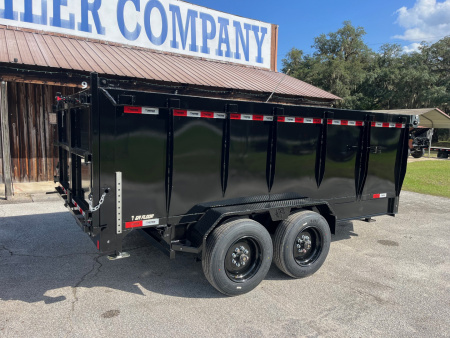 New 2025 Southern Utility 7x14x4 16K Telescopic Dump Trailer