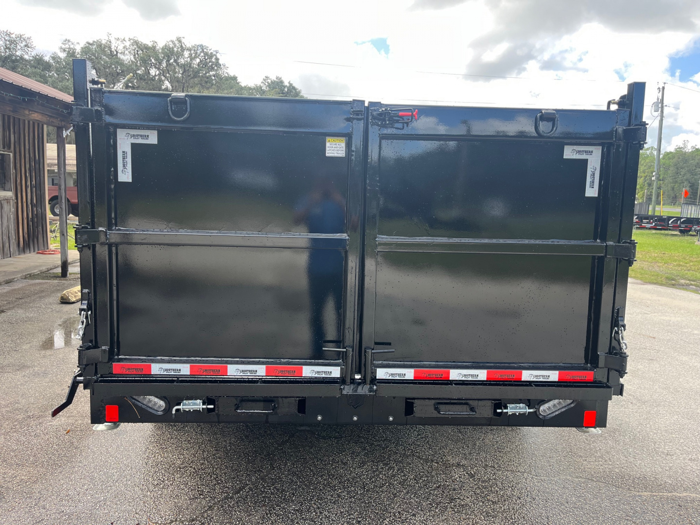 New 2025 Southern Utility 7x16x4 16K Telescopic Dump Trailer