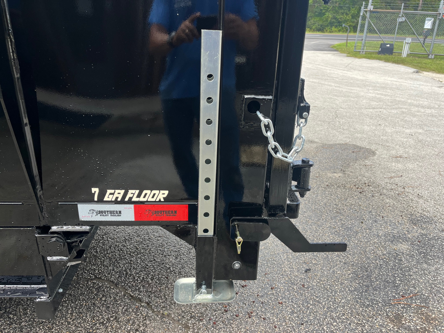 New 2025 Southern Utility 7x16x4 16K Telescopic Dump Trailer