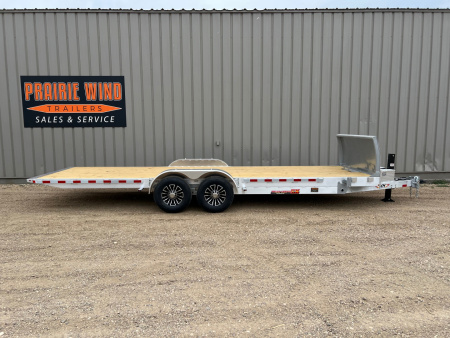 New 2026 H&H Trailers 24' Aluminum Speed Loader Tilt Trailer