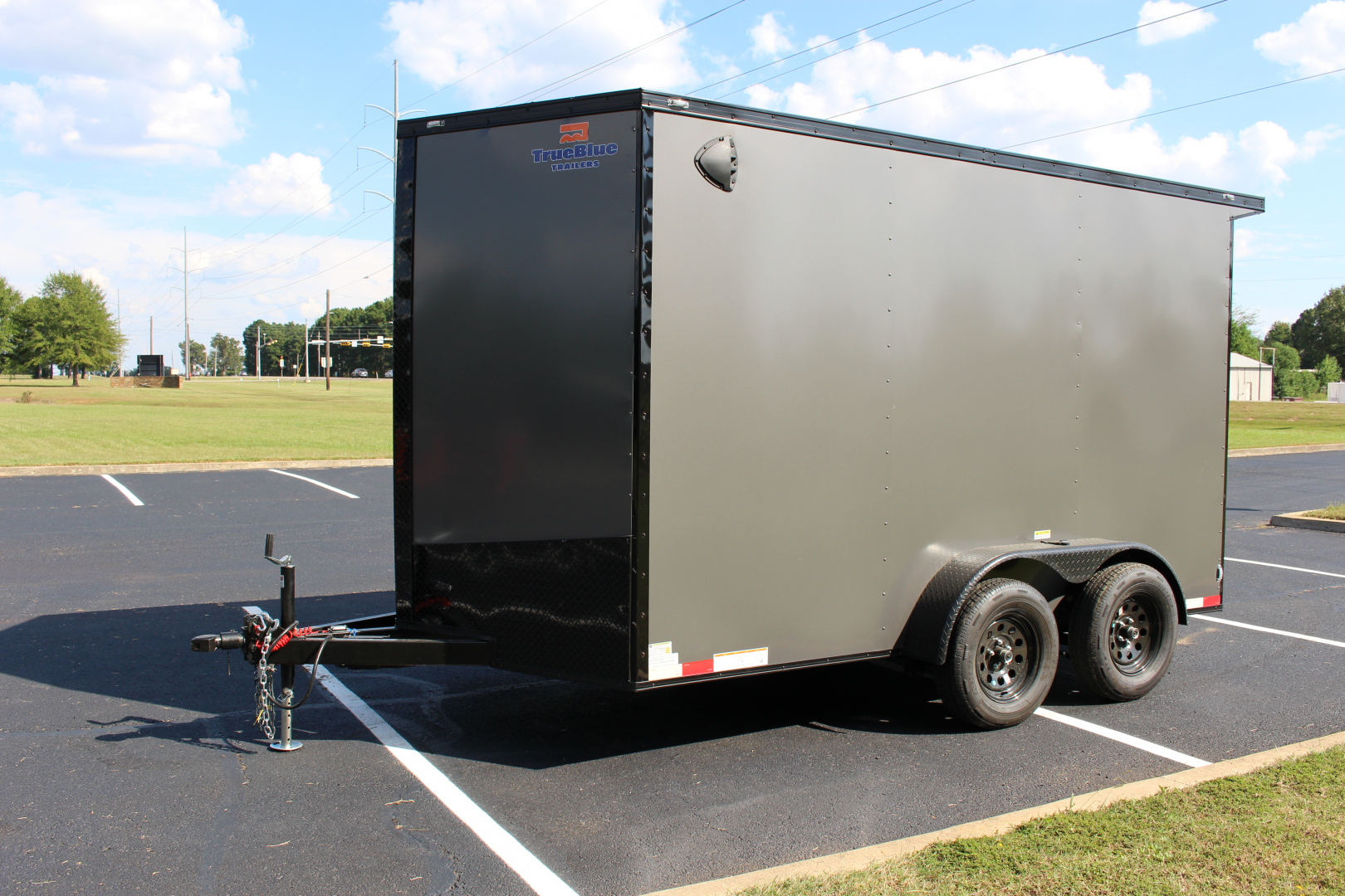 New 2026 True Blue Trailers 7x16 Enclosed V-Nose Trailer Cargo / Enclosed Trailer