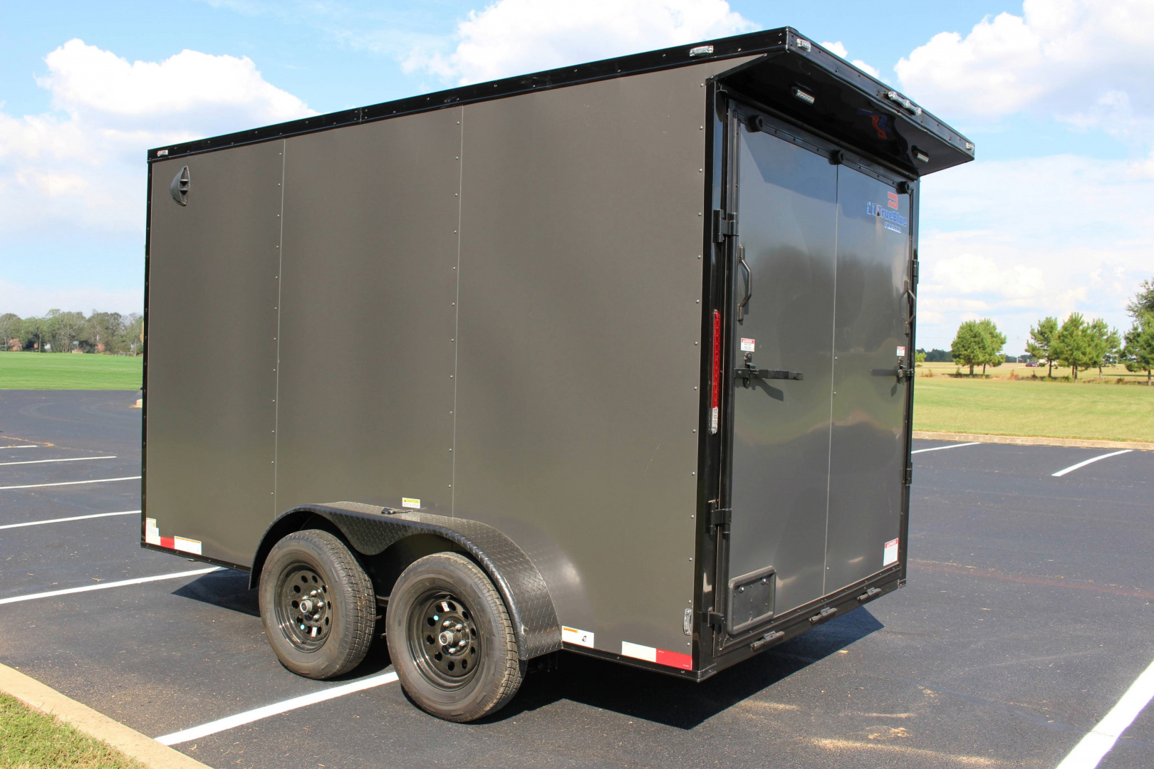 New 2026 True Blue Trailers 7x16 Enclosed V-Nose Trailer Cargo / Enclosed Trailer