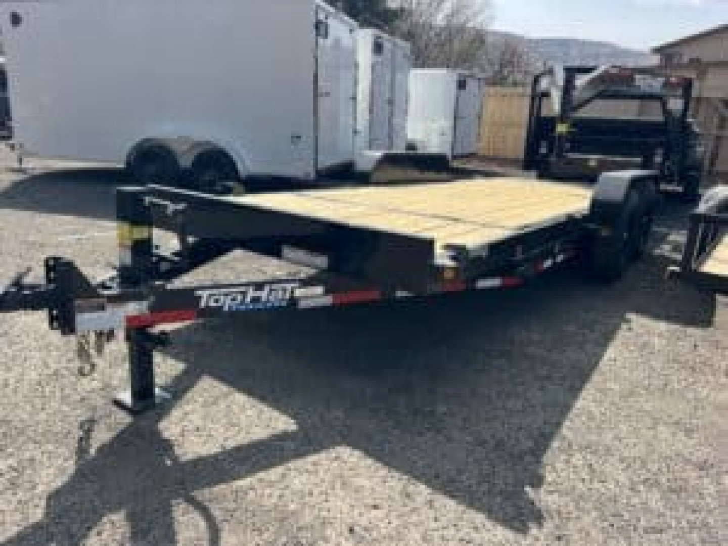 New 2026 Top Hat Trailers 83X20 Tilt Deck Trailer 14K Equipment Trailer
