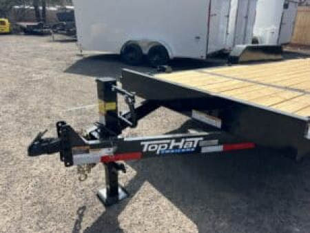 New 2026 Top Hat Trailers 83X20 Tilt Deck Trailer 14K Equipment Trailer