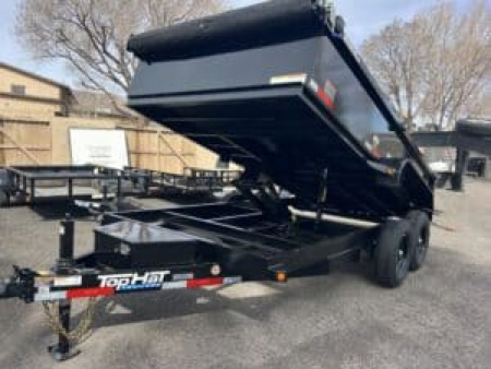 New 2026 Top Hat Trailers 7X14 Dump 14K - 255098