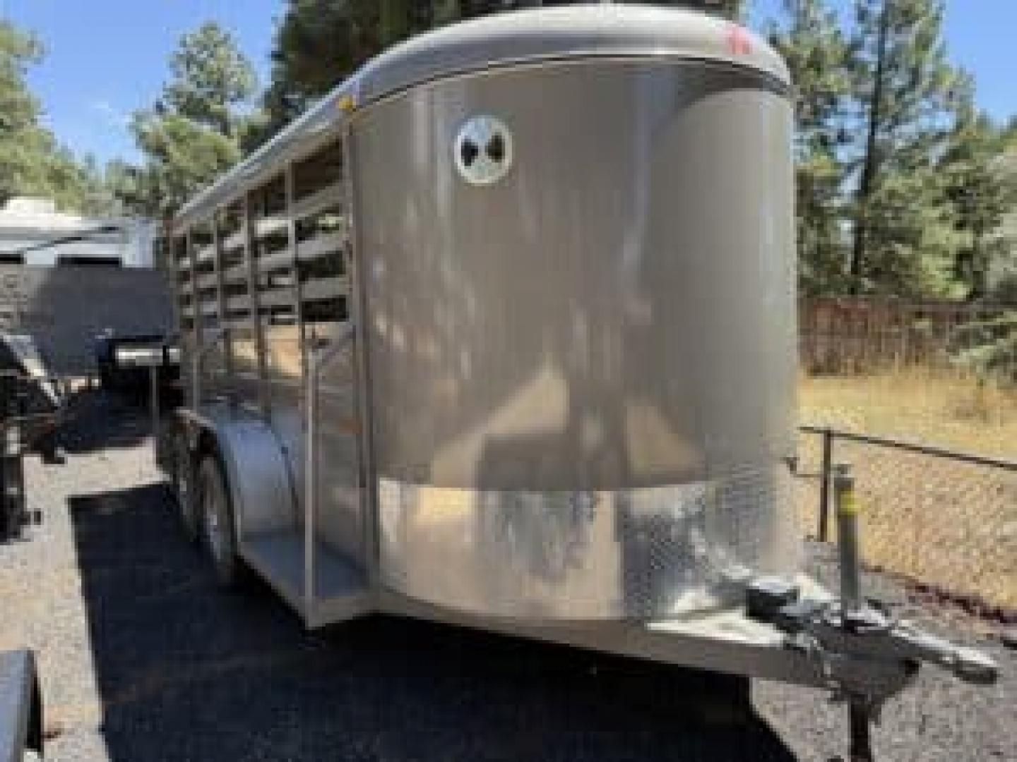 New 2025 6X16 Livestock All Around 6'6" Tall