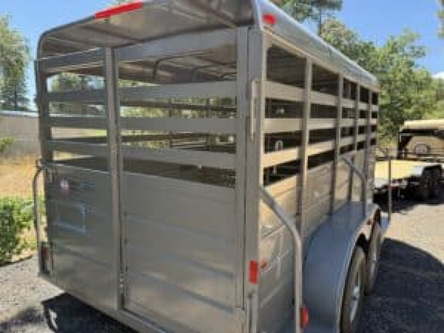 New 2025 6X16 Livestock All Around 6'6" Tall