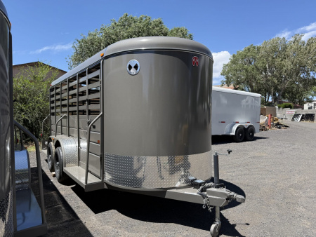 New 2025 6X16 Livestock All Around 6'6" Tall