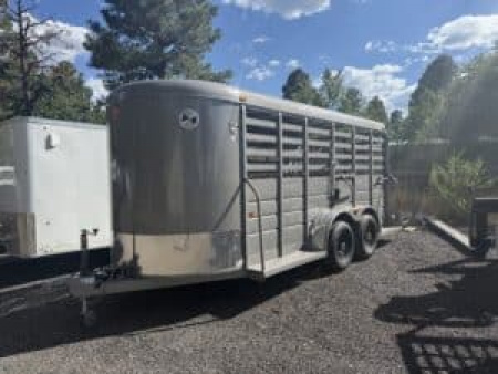 New 2025 6X16 Livestock All Around 6'6  Tall