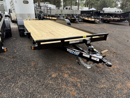 New 2026 Top Hat Trailers 83X16 Car Hauler Utility Trailer