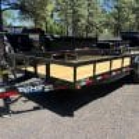 New 2025 Top Hat Trailers 83X18 HH Equipment Flatbed Trailer 14K - 251534