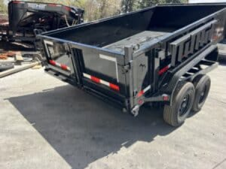 New 2025 Tophat 77"X12' Dump Trailer 10,000 GVW