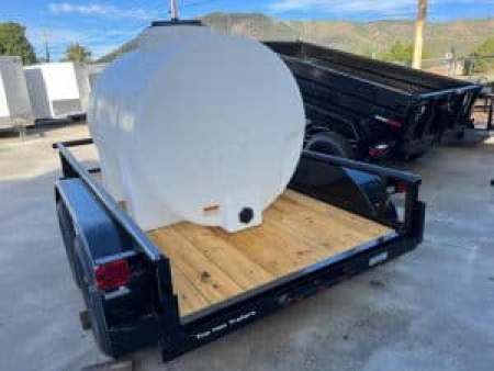 New 2026 Top Hat Trailers 5x10 Water Buggy hauling hauler Flatbed Trailer Car Hauler