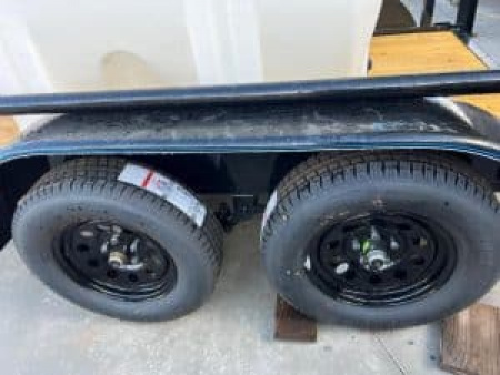 New 2026 Top Hat Trailers 5x10 Water Buggy hauling hauler Flatbed Trailer Car Hauler