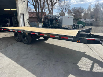 New 2025 Top Hat Trailers 102X20 Deck Over Trailer 14K - 245910