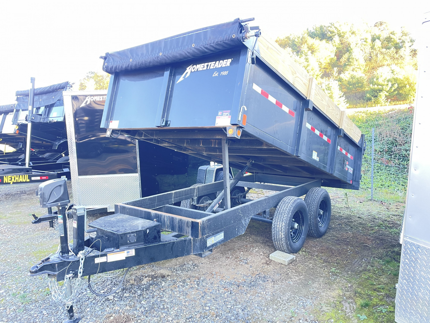 Used 2025 Homesteader Trailers 612MB Dump Trailer