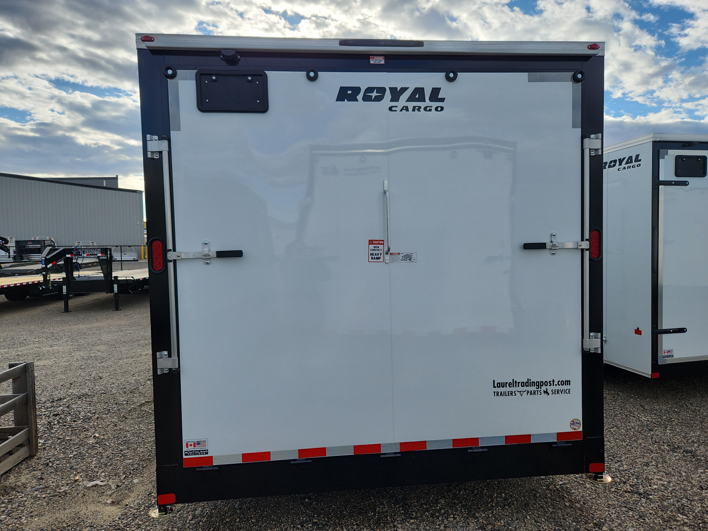New 2026 Royal Cargo Trailers 8.5 X 16 +V WITH RAMP Cargo / Enclosed Trailer