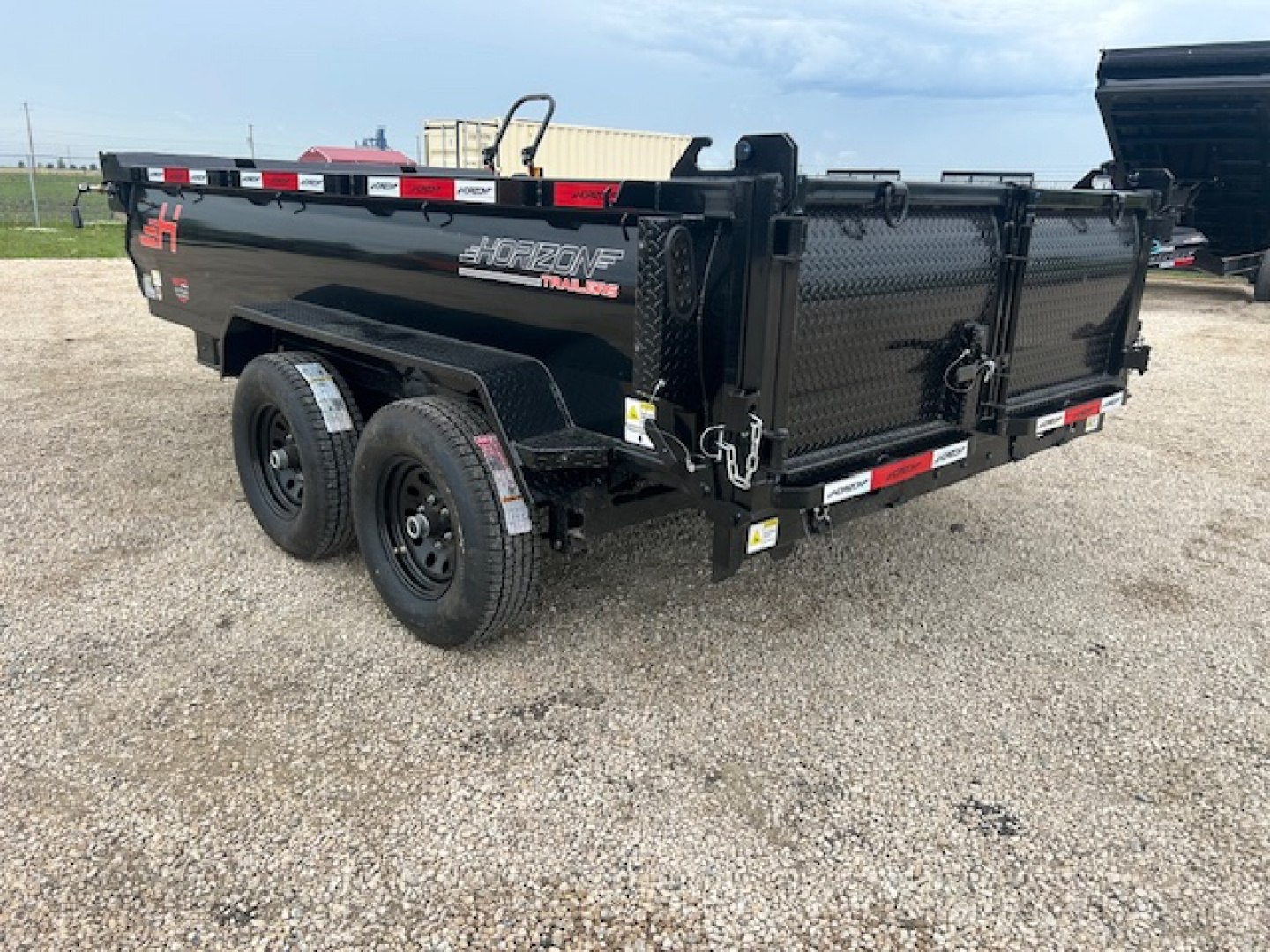New 2026 Horizon Trailers 77"x12' Dump Trailer Dump Trailer