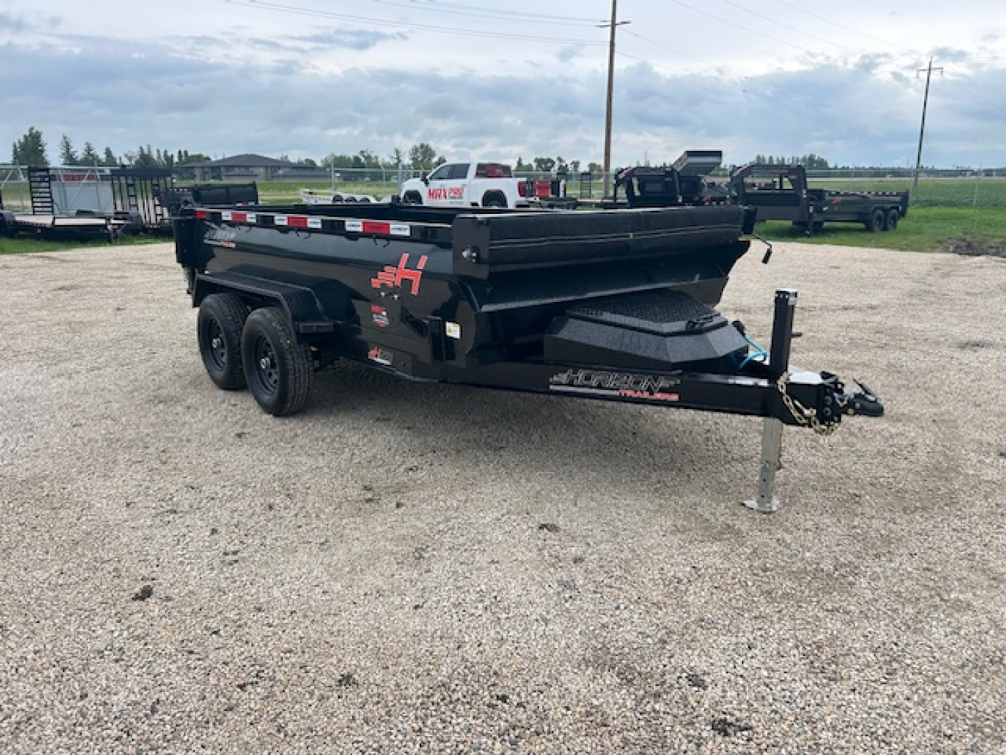 New 2026 Horizon Trailers 77"x12' Dump Trailer Dump Trailer