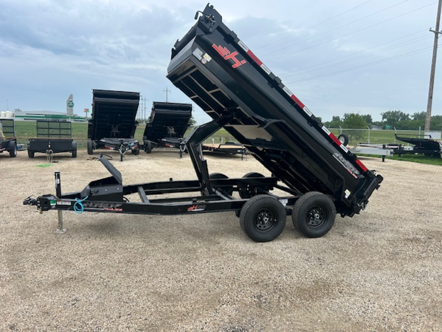 New 2026 Horizon Trailers 77"x12' Dump Trailer Dump Trailer