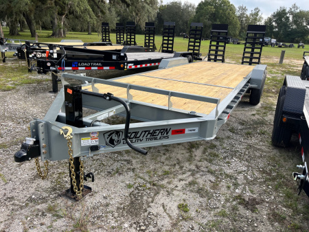 New 2025 Southern Utility 7x24 14K Equipment Trailer