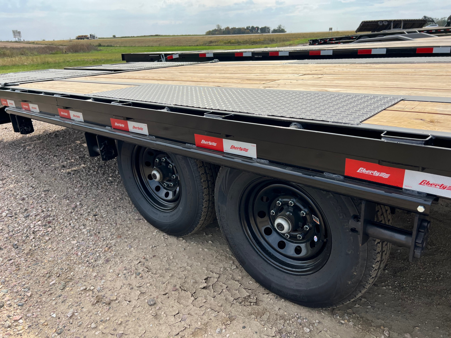 New 2025 Liberty 30' Gooseneck Flatbed Trailer