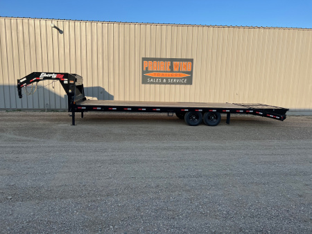 New 2025 Liberty 30' Gooseneck Flatbed Trailer