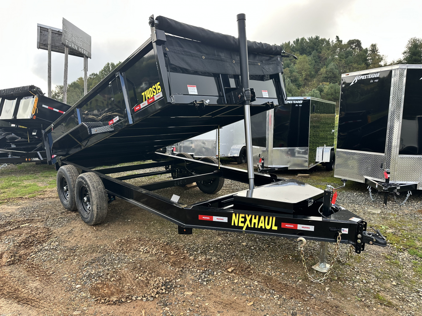 New 2026 Nexhaul N714TA/Dump Dump Trailer