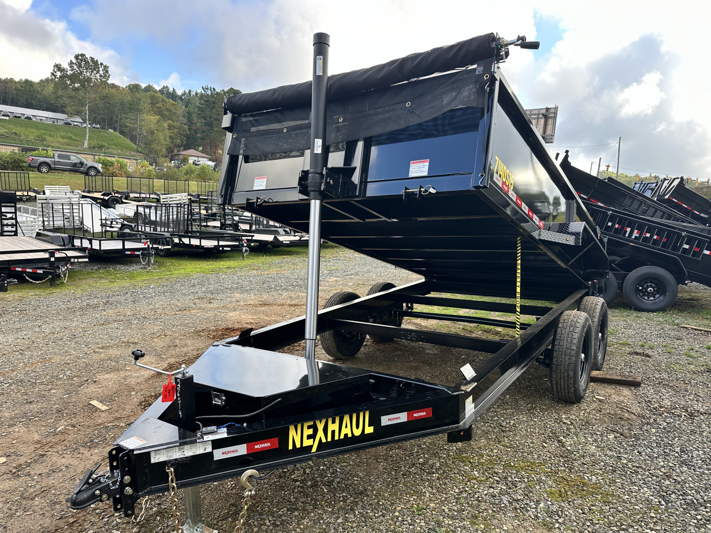 New 2026 Nexhaul N714TA/Dump Dump Trailer