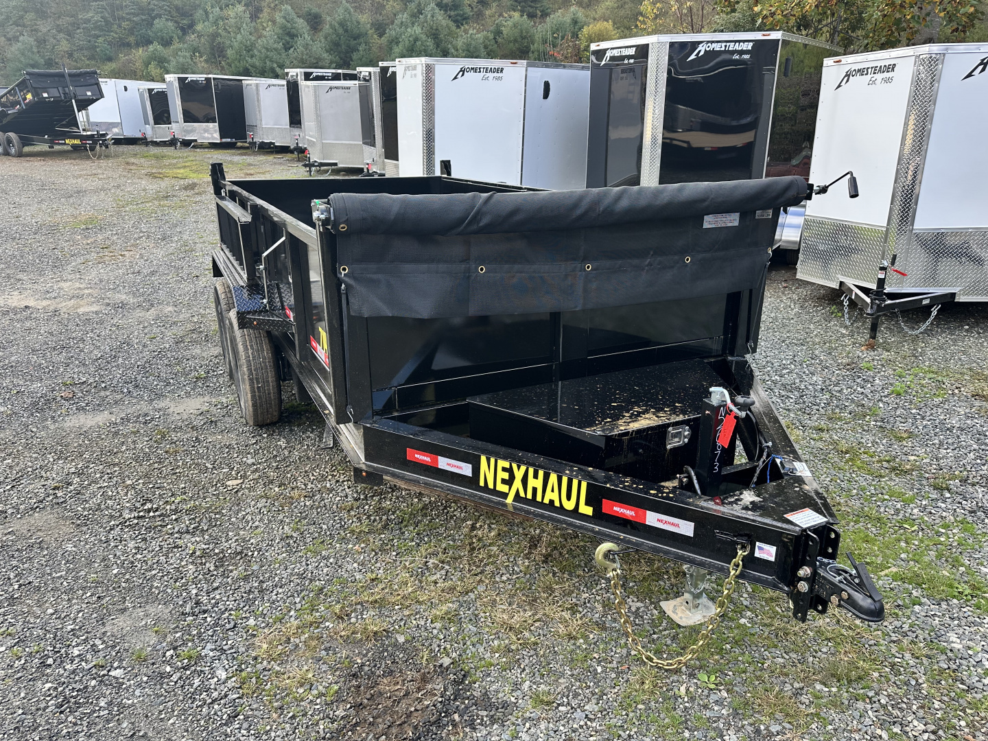 New 2026 Nexhaul N714TA/Dump Dump Trailer