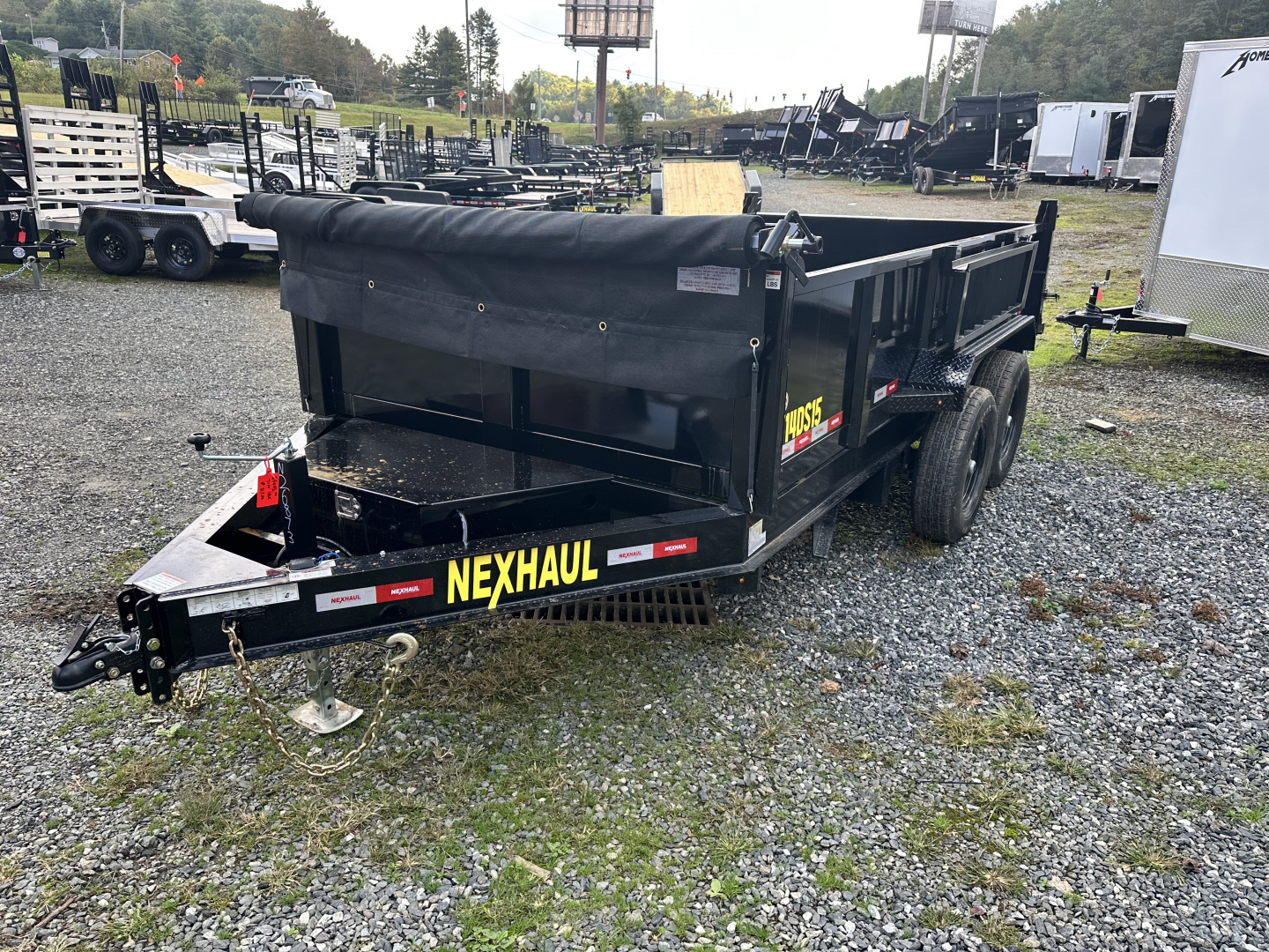 New 2026 Nexhaul N714TA/Dump Dump Trailer